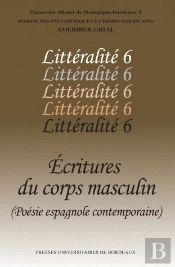 Ecritures Du Corps Masculin Poesie Espagnole Contemporaine