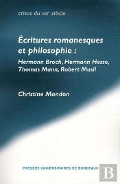 Ecritures Romanesques Et Philosophie