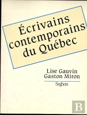Ecrivains Contemporains Du Québec