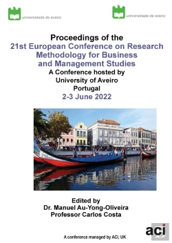 Bertrand.pt - Ecrm2022 - Proceedings Of The 21st Conference On Research Methodology
