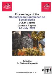 Ecsm 2020- Proceedings Of The 7th European Conference On Social Media