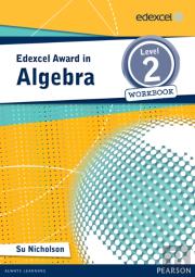 Edexcel Award In Algebra Level 2 Workbook