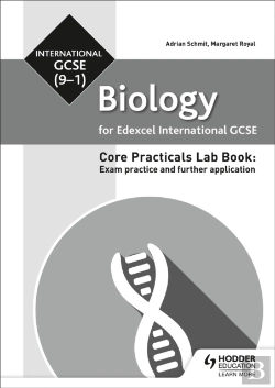 Bertrand.pt - Edexcel International Gcse (9-1) Biology Student Lab Book: Exam Practice And Further Application