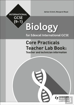 Bertrand.pt - Edexcel International Gcse (9-1) Biology Teacher Lab Book: Teacher And Technician Information