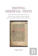 Editing Medieval Texts