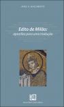 Edito de Milão : Apostilas para uma Tradução