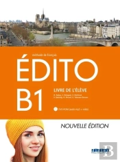 Edito Niv.B1 (Ed. 2018) Santillana  - Livre + Dvd-Rom