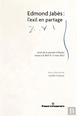 Bertrand.pt - Edmond Jabes : L'Exil En Partage
