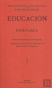 Educación Y Enseñanza Por Francisco Giner