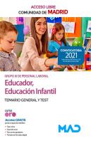 Educador Educacion Infantil Grupo Iii Comunidad De Madrid