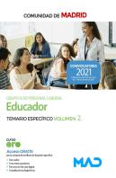 Educador Grupo Iii Comunidad Madrid Temario Espe