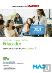 Educador Grupo Iii Comunidad Madrid Temario Espe