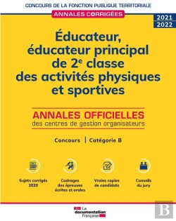 Bertrand.pt - Éducateur, Éducateur Principal De 2e Et 1re Classe Des Activités Physiques Et Sportives (Édition 2021/2022)