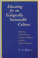 Educating For An Ecologically Sustainable Culture