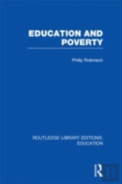 Education And Poverty (Rle Edu L)