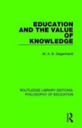Education And The Value Of Knowledge