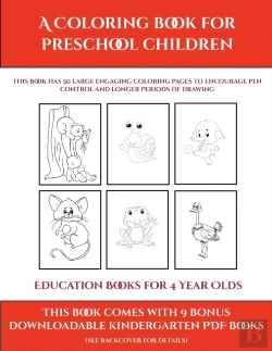 Bertrand.pt - Education Books For 4 Year Olds (A Coloring Book For Preschool Children)