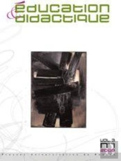 Éducation & Didactique : Éducation & Didactique, Volume 3, N° 1/2009