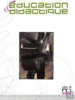 Bertrand.pt - Éducation & Didactique : Éducation & Didactique, Volume 3, N° 1/2009