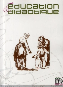 Bertrand.pt - Éducation & Didactique : Éducation & Didactique, Volume 7, N° 3/2013