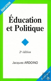 Éducation Et Politique (2e Édition)