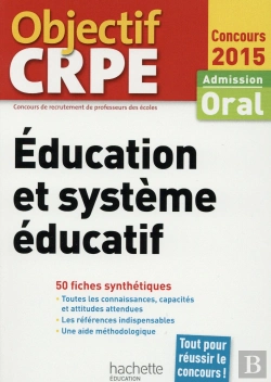 Bertrand.pt - Éducation Et Système Éducatif ; Crpe En Fiches (Édition 2015)