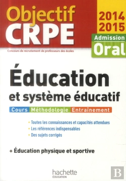 Bertrand.pt - Education Et Systeme Educatif ; + Education Phyique Et Sportive ; Admission Oral (Edition 2014/2015)