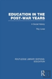 Education In The Post-War Years