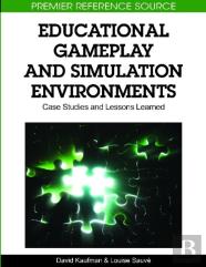 Educational Gameplay And Simulation Evironments