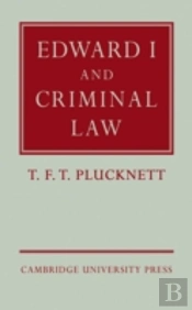 Edward I And Criminal Law