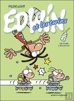 Bertrand.pt - Edwin Et Les Twins T.2 ; Tsunamis À Roulettes