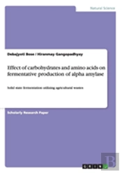 Effect Of Carbohydrates And Amino Acids On Fermentative Production Of Alpha Amylase