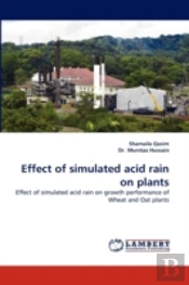 Effect Of Simulated Acid Rain On Plants