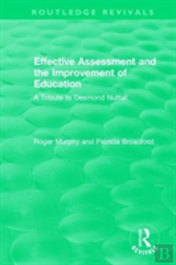 Bertrand.pt - Effective Assessment And The Improvement Of Education