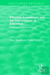 Effective Assessment And The Improvement Of Education