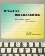 Effective Documentation