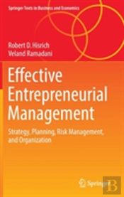 Effective Entrepreneurial Management