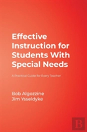 Effective Instruction For Students With Special Needs