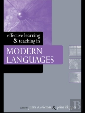 Effective Learning And Teaching In Modern Languages