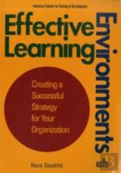 Effective Learning Environments