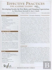 Effective Practices For Academic Leaders, Volume 1 Issue 11