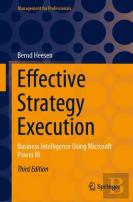 Effective Strategy Execution