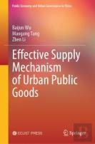 Effective Supply Mechanism Of Urban Public Goods