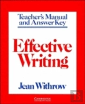EFFECTIVE WRITING TEACHER'S MANUAL