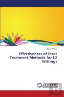 Effectiveness Of Error Treatment Methods For L2 Writings