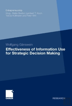 Bertrand.pt - Effectiveness Of Information Use For Strategic Decision Making
