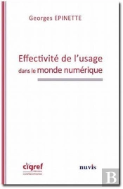 Effectivité De L'Usage Dans Le Monde Numérique