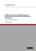 Effekte Des Tanzes Zur Stabilisierung Des Statischen Und Dynamischen Gleichgewichts Bei Senioren