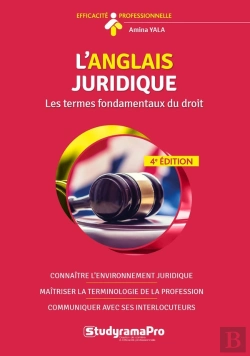 Bertrand.pt - Efficacité Professionnelle : L'Anglais Juridique ; Les Termes Fondamentaux Du Droit (4e Édition)
