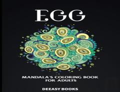 Egg Mandala'S Coloring Book For Adults